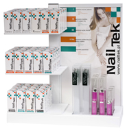 Nail Tek Therapy Salon Merchandiser